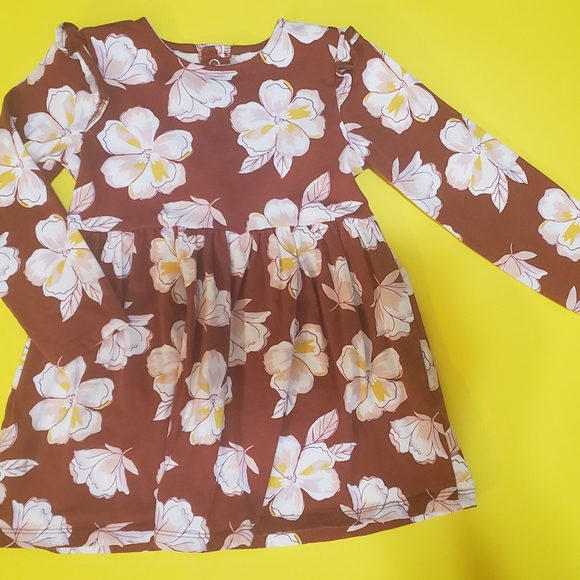 CARTER'S size 24 Months Long Sleeve Dress Toddler Girl Clothing - Picture 4 of 9